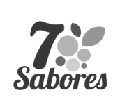 7 sabores logo BW
