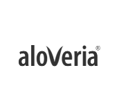 Aloveria logo BW
